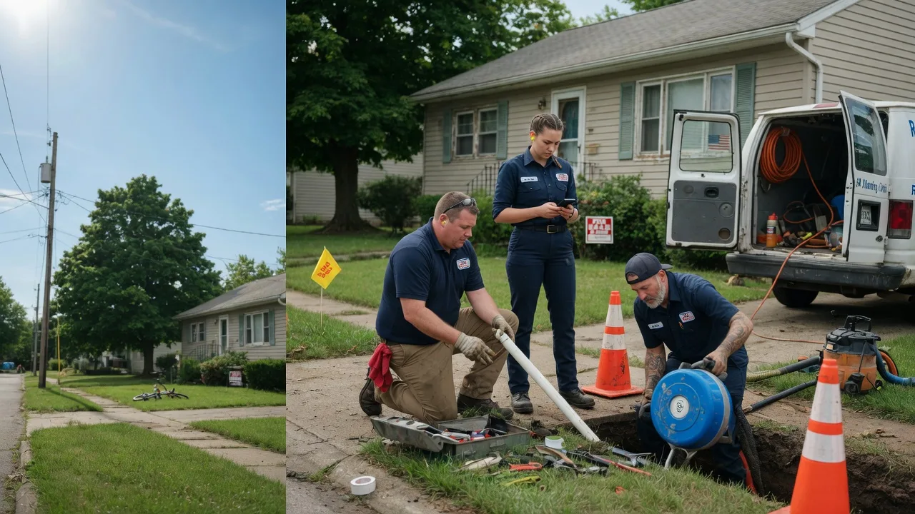 Sewer Line Repair in Liberty, IL near me